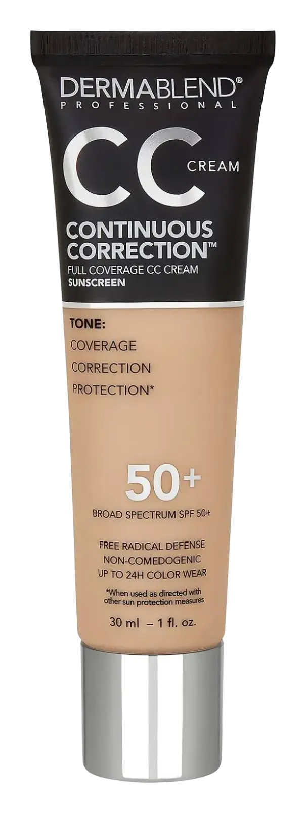 Dermablend Professional Continuous Correction Tone-Evening CC Cream SPF 50+ 37N Medium