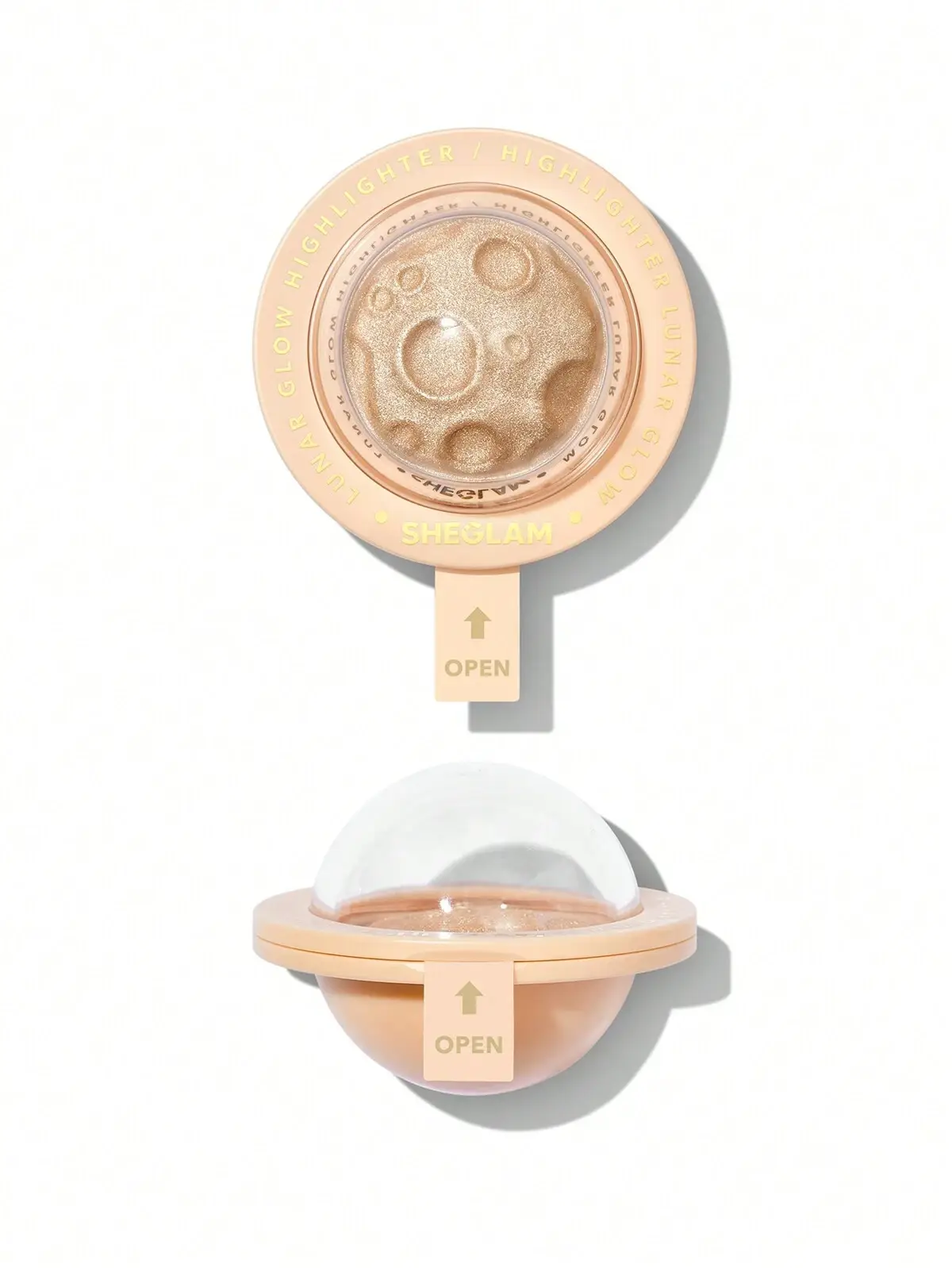 SHEGLAM Lunar Glow Highlighter Tea Cake