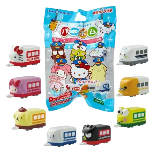 Sanrio Characters Train Bath Ball