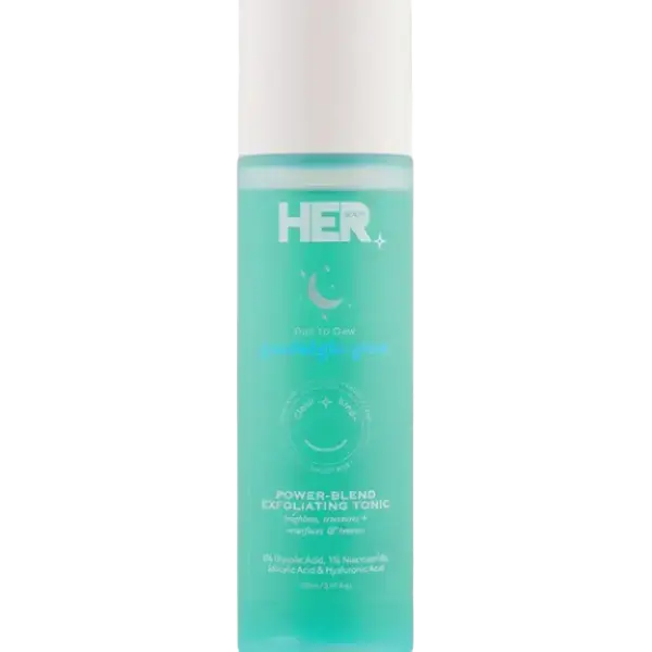 Her Beauty Goodnight Glow Powerblend Exfoliating Tonic