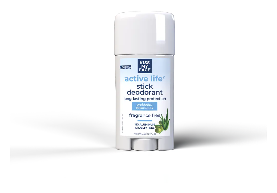 Kiss My Face Active Life Stick Deodorant Fragrance Free