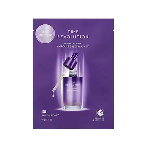 Missha Time Revolution Night Repair Ampoule Sheet Mask 5X