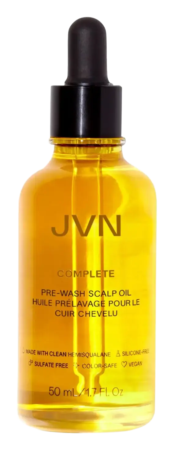JVN Complete Pre-Wash Scalp & Hair Strengthening Treatment Oil