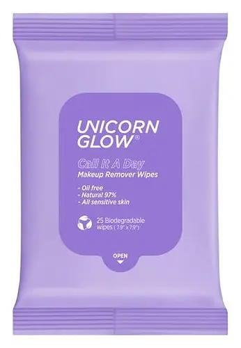 Unicorn Glow Call It a Day Hydrating Cleansing + Makeup Remover Wipes