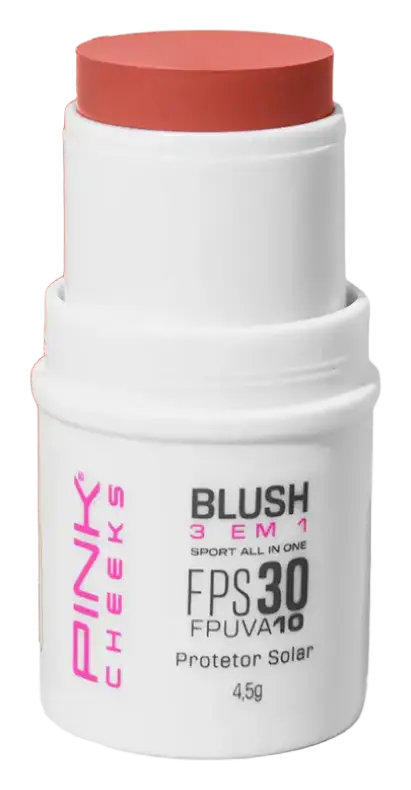 Pink Cheeks Blush 3 Em 1 Sport All In One FPS 30 Soft Peach