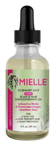 Mielle Organics Rosemary Mint Light Scalp & Hair Strengthening Oil