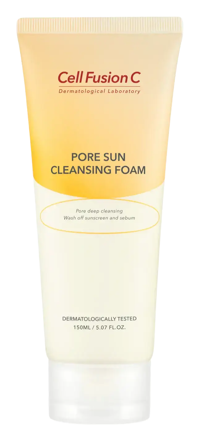 Cell Fusion C Pore Sun Cleansing Foam