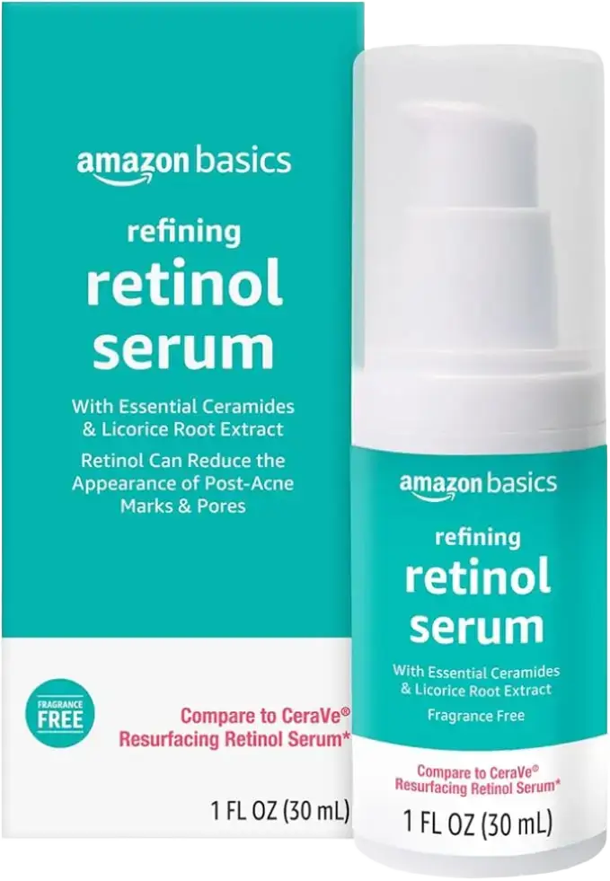 Amazon Basics Basics Refining Retinol Serum