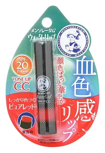 Rohto Mentholatum Water Lip Tone Up CC SPF 20 PA+ Pure Red