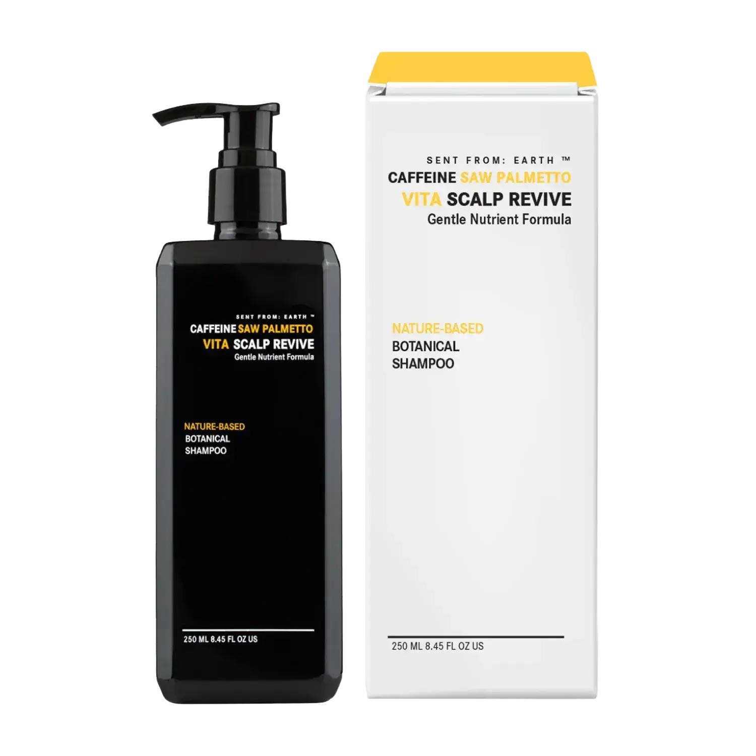 Sent From Earth Caffeine Saw Palmetto Vita Scalp Revive Botanical Shampoo