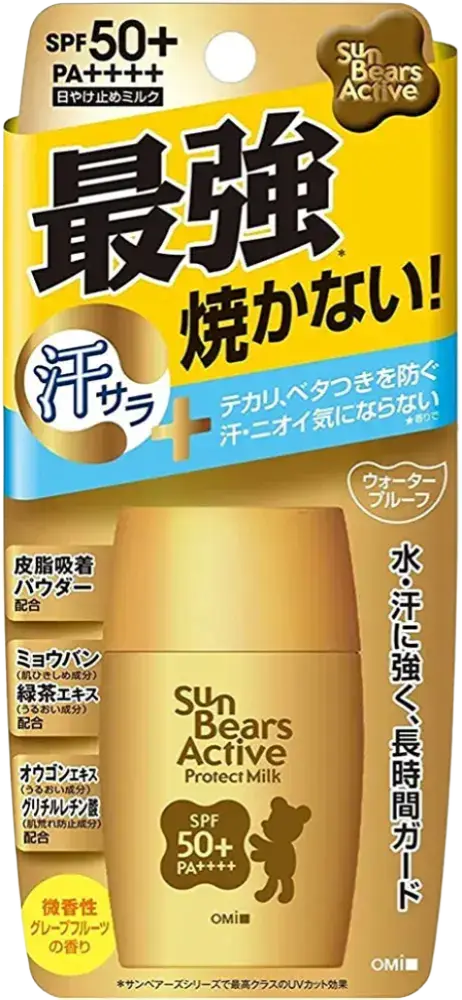 The OMI Brotherhood Sun Bears Active Protect Milk SPF 50+ PA++++