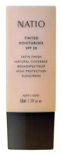 Natio Tinted Moisturiser SPF 20 Neutral