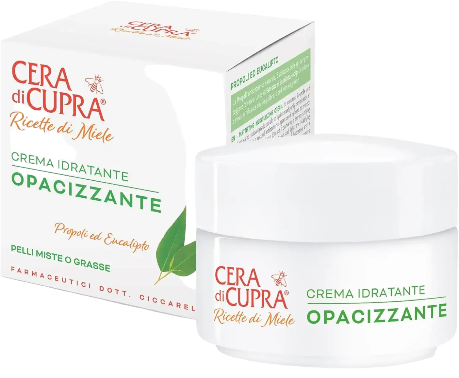 Cera di Cupra Crema Idratante Opacizzante
