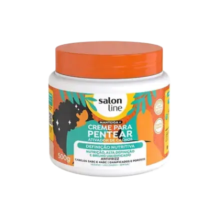 Salon Line Creme Para Pentear Definicao Nutritiva Manteiga