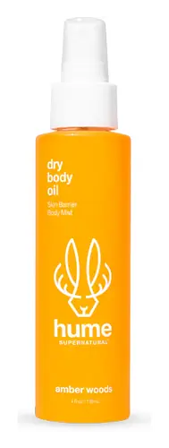 Hume Supernatural Dry Body Oil Mist Amber Woods