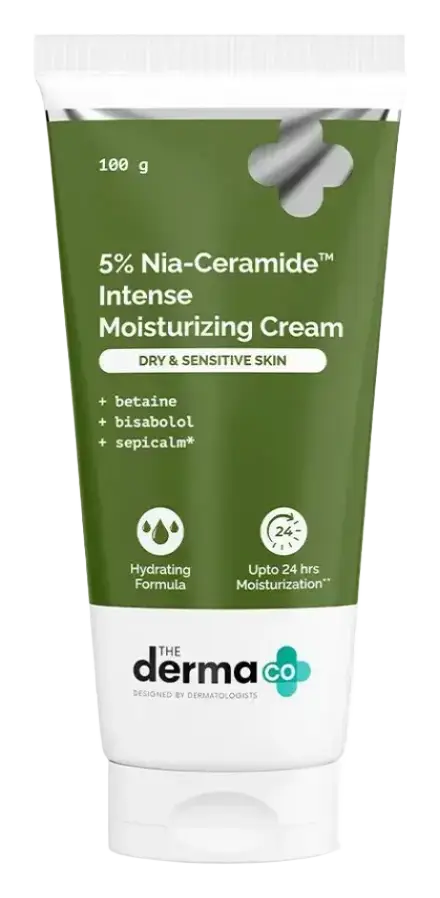 The Derma Co 5% Nia-Ceramide Intense Moisturizing Cream
