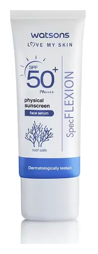 Watsons Physical Sunscreen Face Serum SPF50+ PA++++