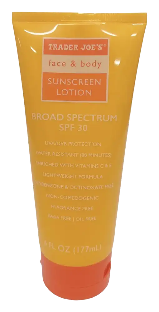 Trader Joe's Face & Body Sunscreen Lotion SPF 30
