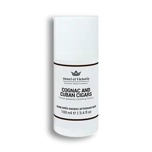 Henri Et Victoria After Shave Balm Cognac and Cuban Cigars