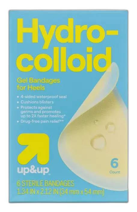 up&up Hydrocolloid Gel Bandages For Heels