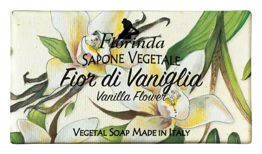 Florinda Vanilla Flower Soap Bar