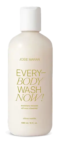 Josie Maran Everybody Wash Now! Moisture Mousse All-Over Cleanser Citrus Vanilla