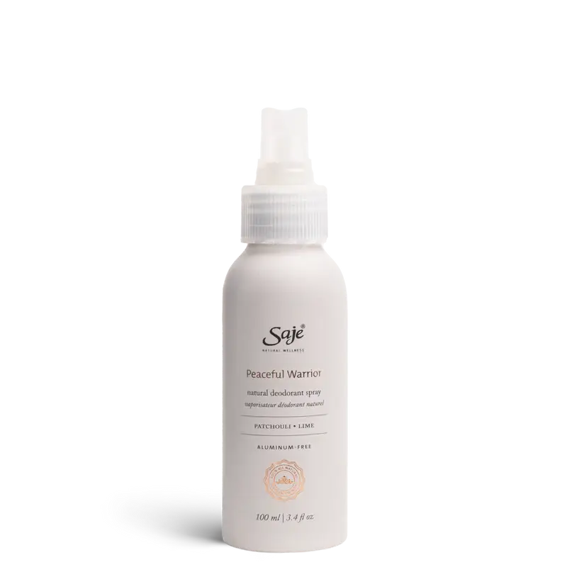 Saje Natural Deodorant Spray Peaceful Warrior