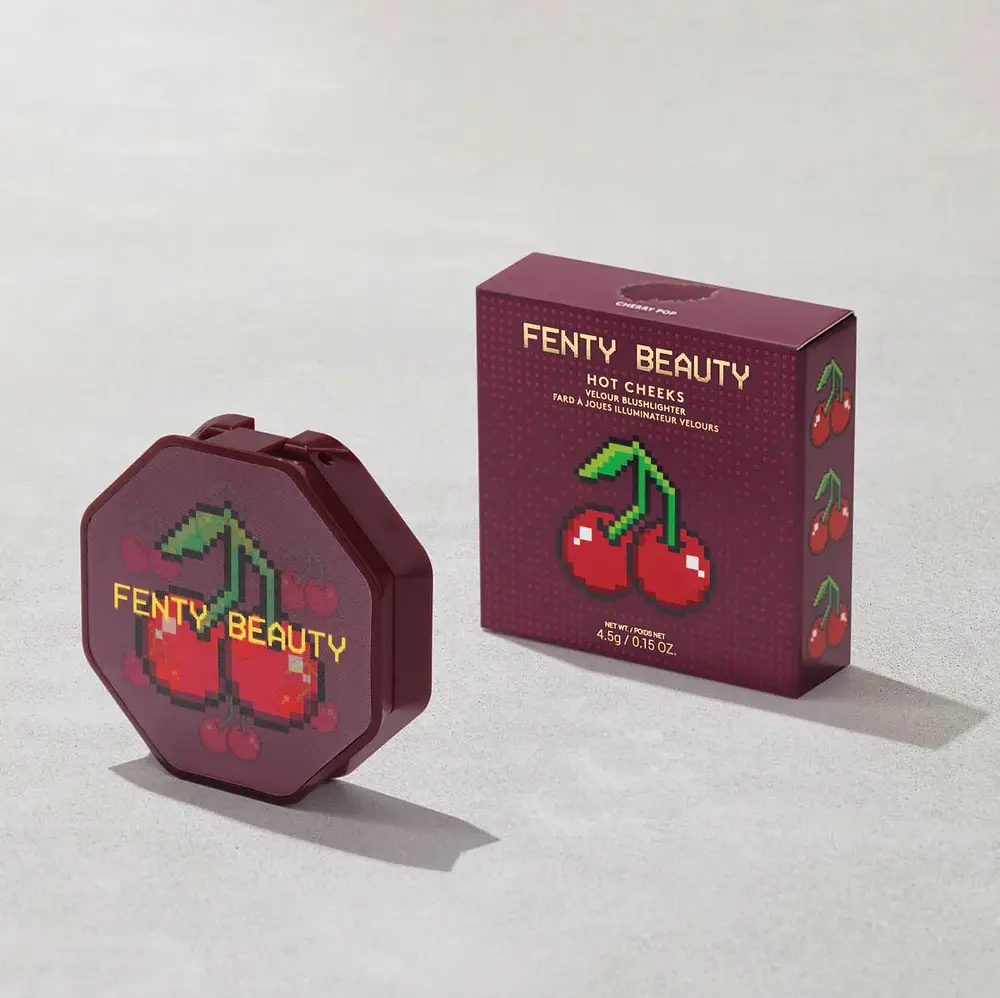 Fenty Beauty Hot Cheeks Velour Blushlighter CHERRY POP