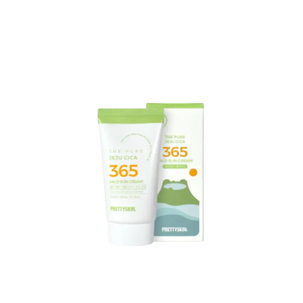 Pretty Skin The Pure Jeju Cica 365 Mild Sun Cream SPF 50+