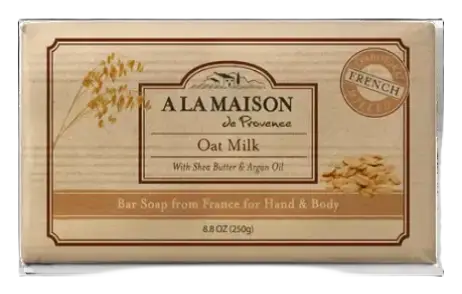 A La Maison de Provence Bar Soap Oat Milk