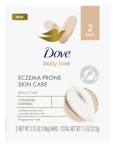 Dove Body Love Eczema-Prone Skin Care Beauty Bar