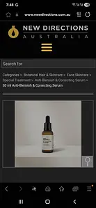 New Directions Aromatics Anti-Blemish & Correcting Serum