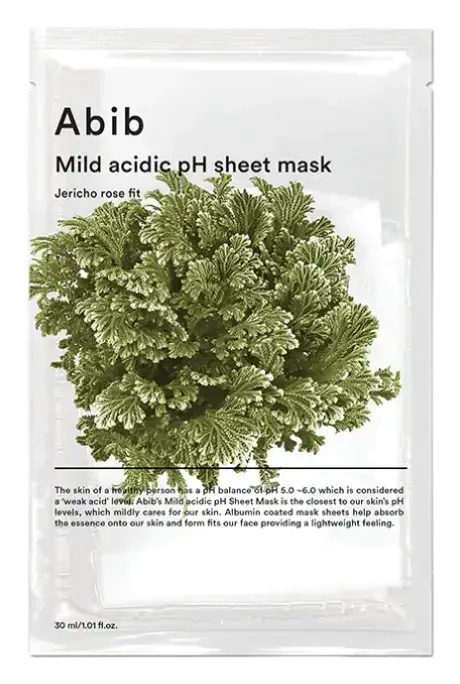 Abib Mild Acidic pH Sheet Mask Jericho Rose Fit