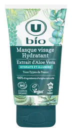 U Bio Beauté Masque Visage Hydratant Extrait Aloe Vera
