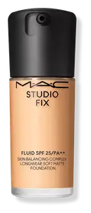Mac Cosmetics Studio Fix Fluid SPF 15 24HR Matte Foundation + Oil Control NC25