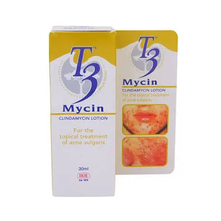 T3 Mycin Clindamycin Lotion