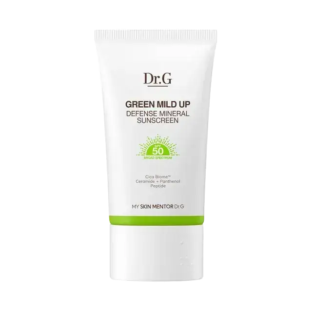Dr.G Green Mild Up Defense Mineral Sunscreen SPF 50