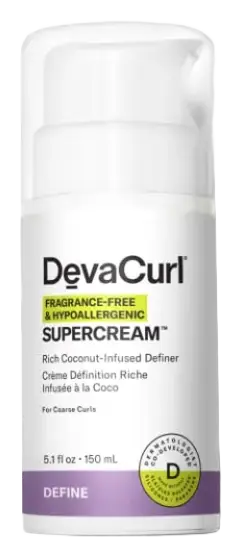 DevaCurl Supercream Rich Coconut-Infused Definer Fragrance-Free