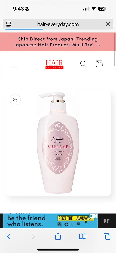 Je l’aime Amino Supreme Velvet Mellow