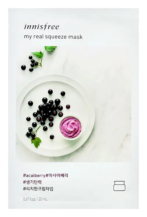 innisfree My Real Squeeze Mask Acai Berry