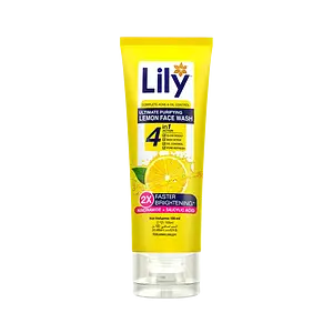 Lily 4 In 1 Action Face Wash Lemon