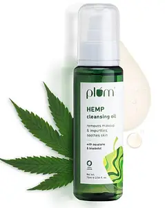 Plum Goodness Hemp Cleansing Oil with Squalane & Bisabolol