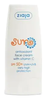 Ziaja Antioxidant Face Cream With Vitamin C SPF 50+