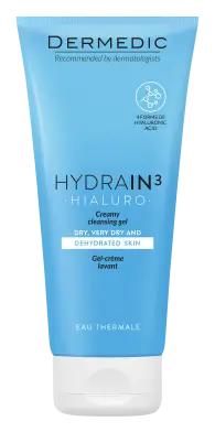 Dermedic Hydrain3 Hialuro Creamy Cleansing Gel