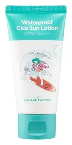Village 11 Factory Waterproof Cica Sun Lotion SPF 50