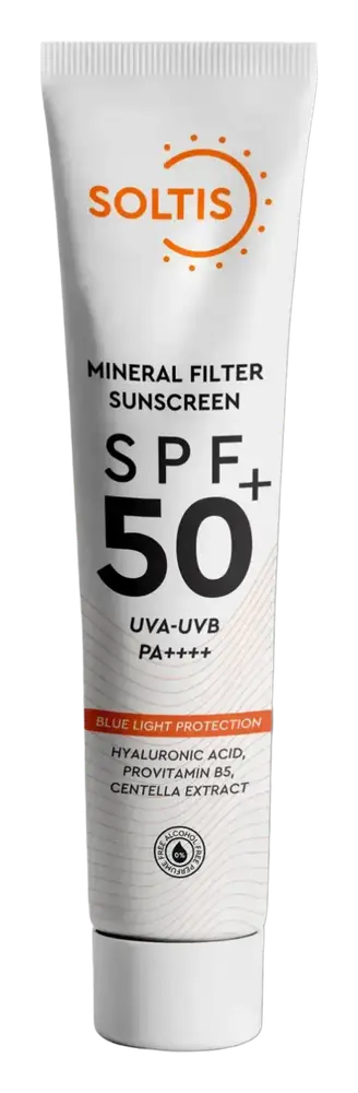 Soltis Mineral Filter Sunscreen SPF 50+ PA++++