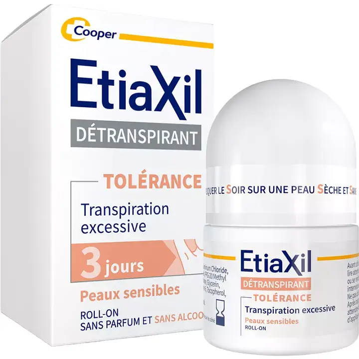 Etiaxil Détranspirant Tolérance Confort+ Aisselle