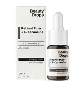 beauty drops 0,1% Retinol Puro + L-Carnosina Antiaging Serum