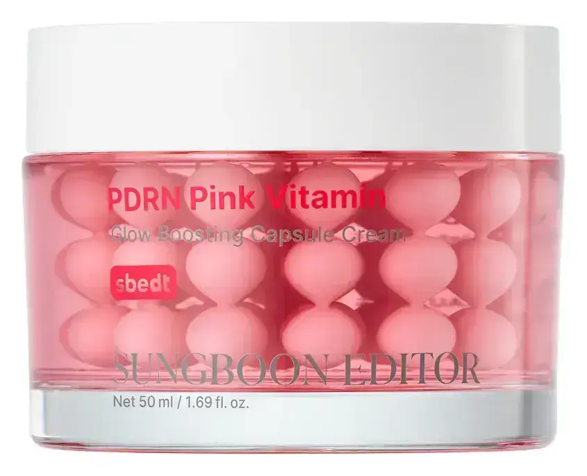 Sungboon Editor PDRN Pink Vitamin Glow Boosting Capsule Cream