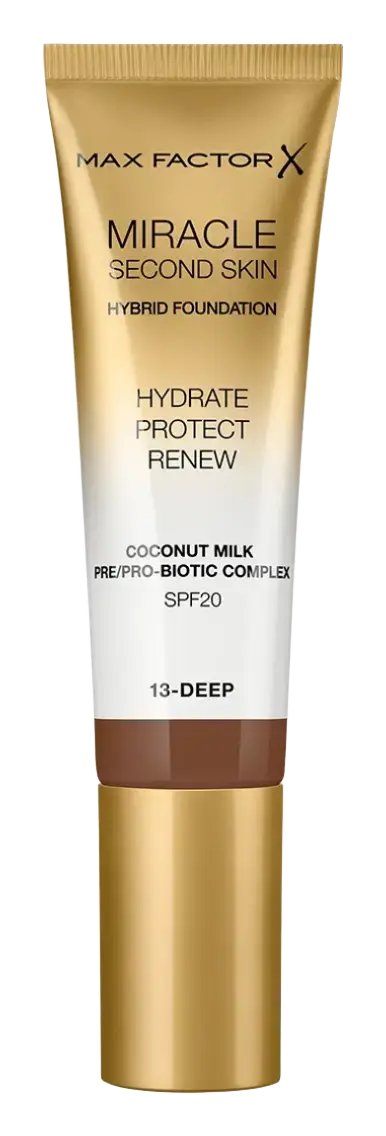 Max Factor X Miracle Second Skin Foundation 13 Deep